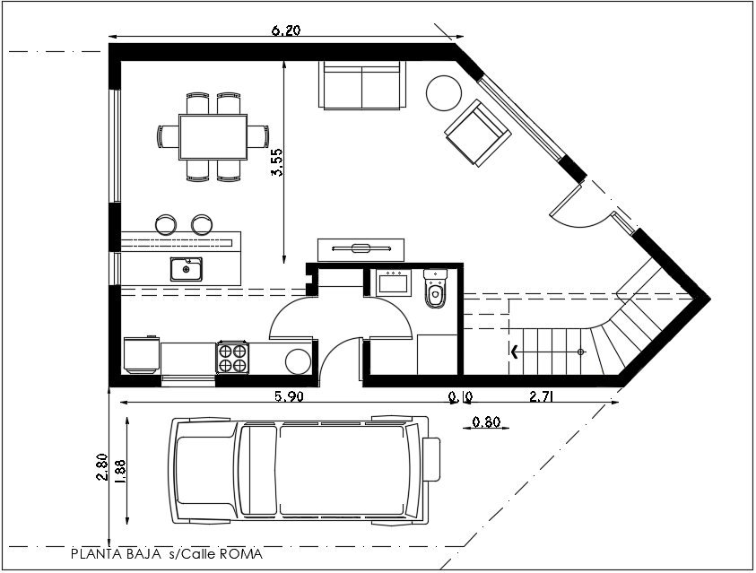 Proyecto Anteproyecto Calle Roma Casilda
